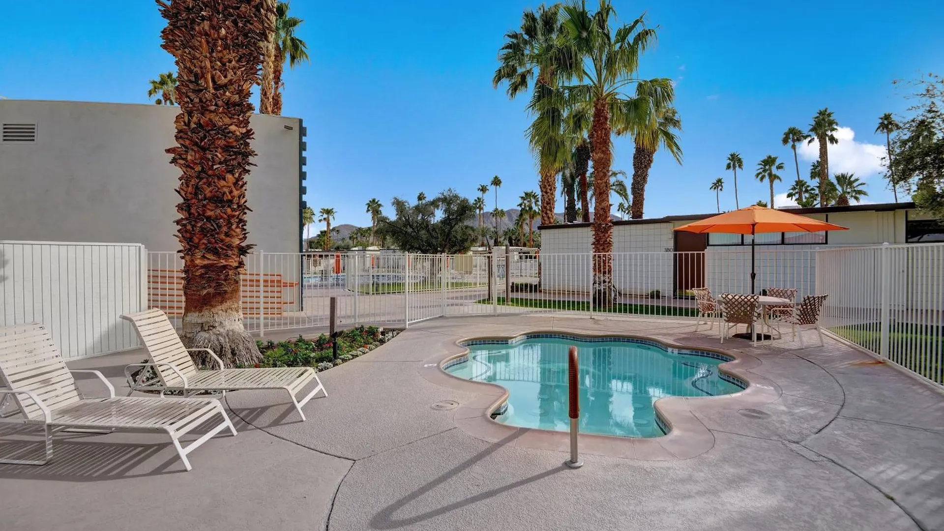 Semesterbostad Ocotillo Lodge Retropad-1Br Bungalow South Ps Palm Springs USA